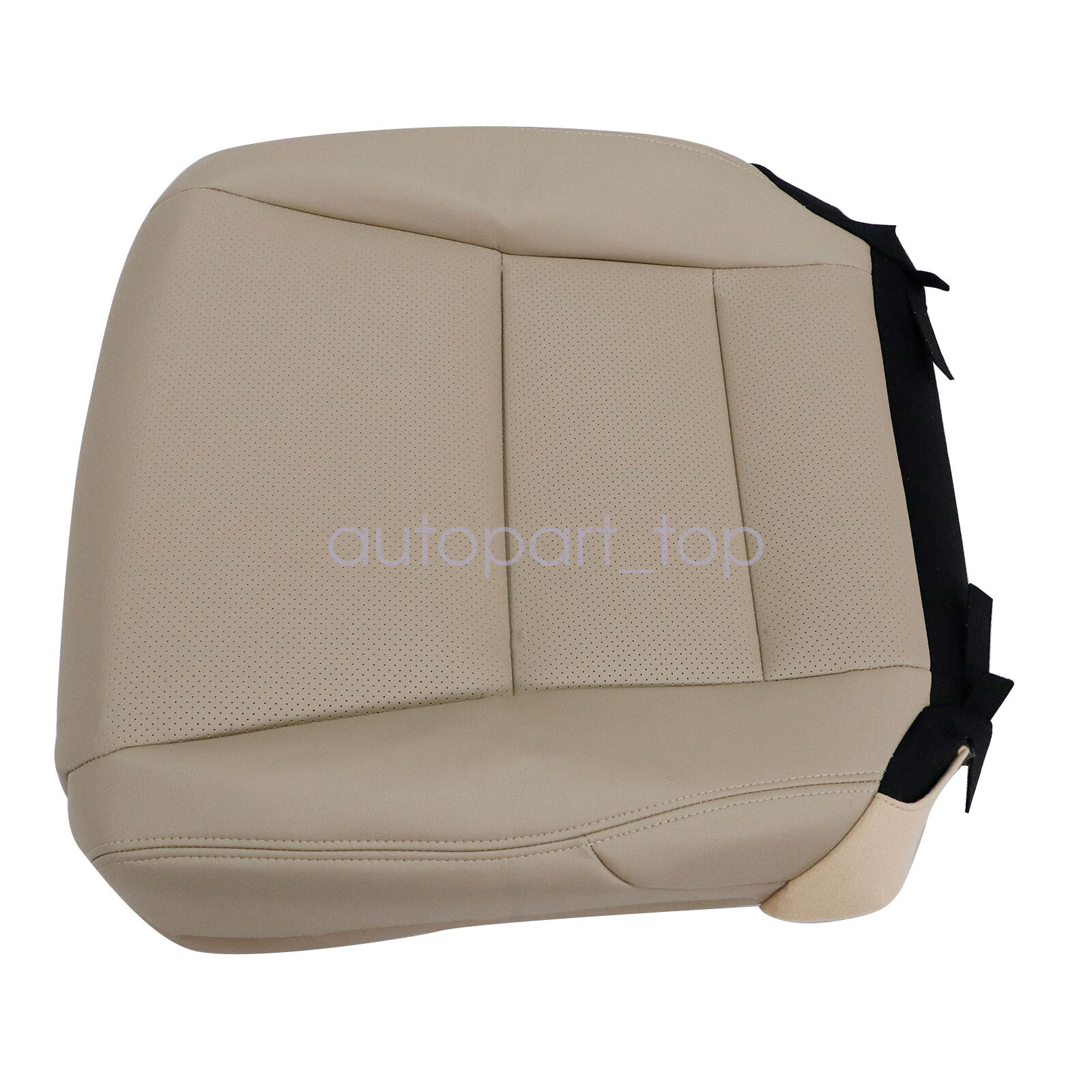 (Replacement) For 2013-2017 Honda Accord Bottom & Top Perforated Seat Cover Tan