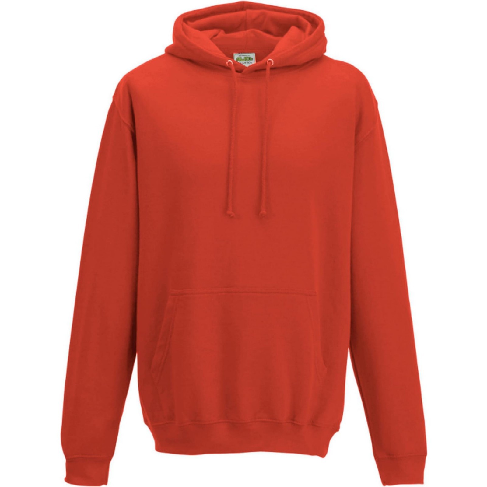 AWDis College Hoodie JH001, Mens Plain Hooded Sweatshirt, Cotton, Classic Fit, Free Delivery