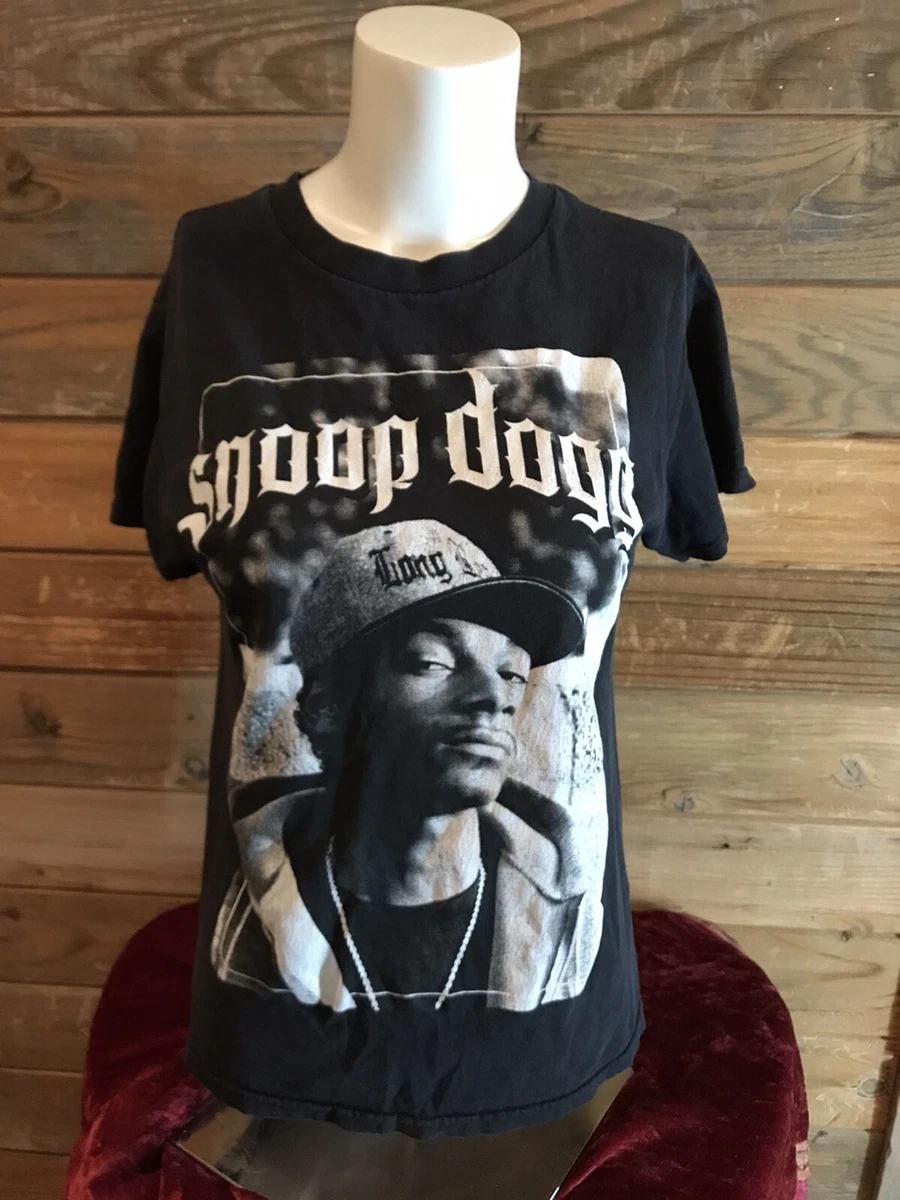 Snoop Dogg Black T-shirt SM- Horizon NY Vintage Photo Long Beach Hat Graphic Rap