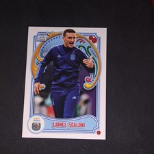 2023 Topps Argentina Fileteado Lionel Scaloni #30 Deportivo Lazio
