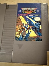Bionic Commando (NES, 1988) Cleaned Tested Working Authentic Video Game