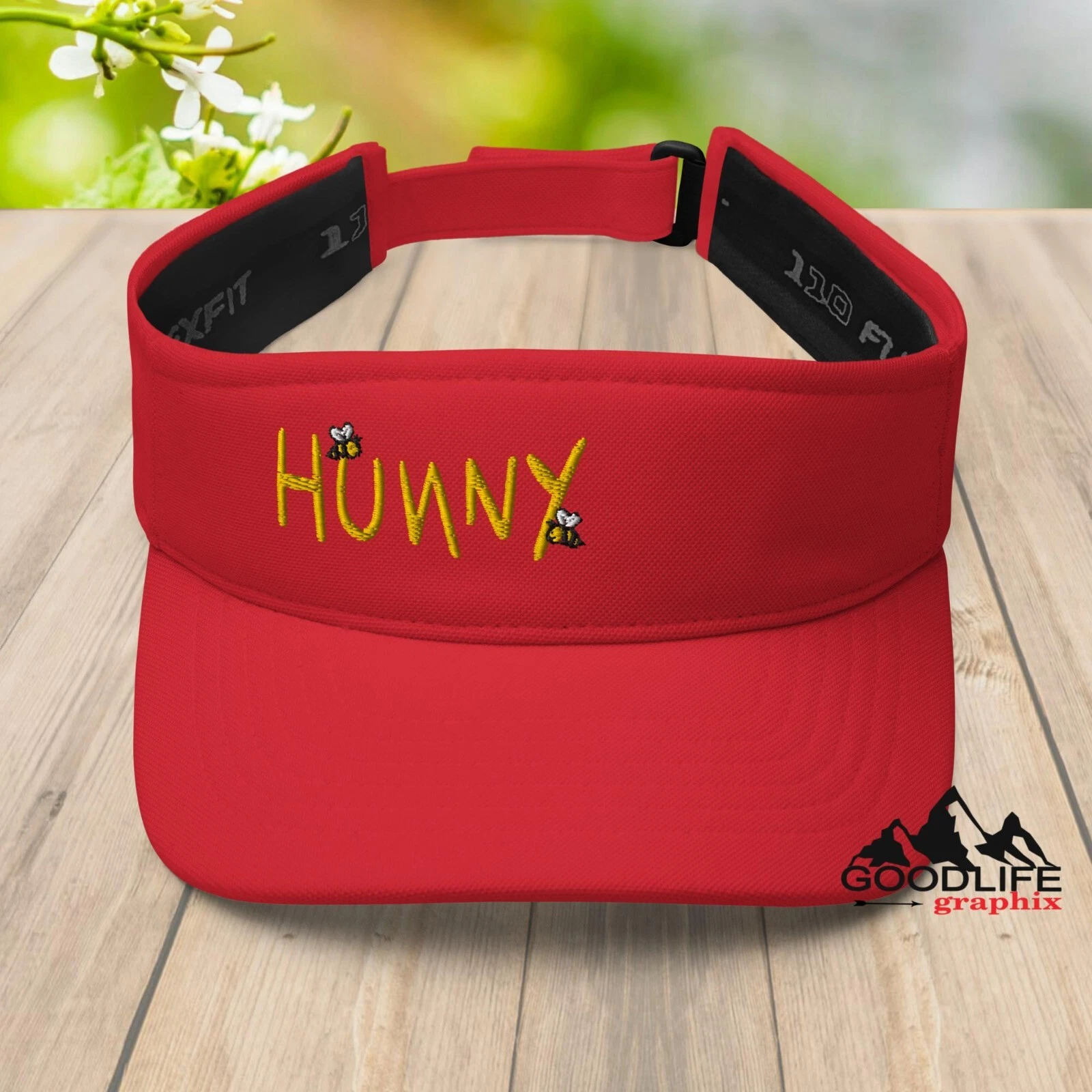 Hunny Bee Pooh Bear Sun Visor for Women