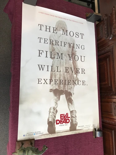 New RARE - "EVIL DEAD" 2013 Original MOVIE POSTER 27" X 40" Single Sided - Nice