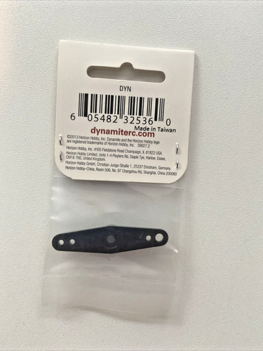 Dynamite Machined Aluminum Servo Arm Fut Black DYN2539 Servo Accessories - Picture 2 of 2