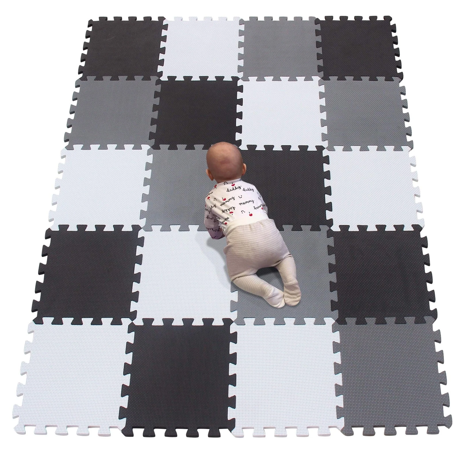 YIMINYUER® 20 Tiles (30cm×30cm×1cm Each Tile) Baby Soft Puzzle Pl