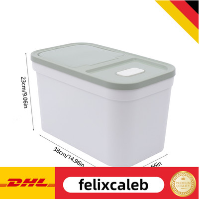10kg Mehl Vorratsbehälter Lebensmittel Reisbehälter Behälter Insektensicher NEU