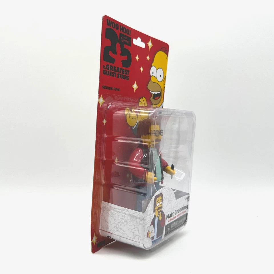 Figura NECA Simpsons 25 Aniversario Grandes Invitados Serie 5 Matt Groening NUEVA Foto 2 de 4