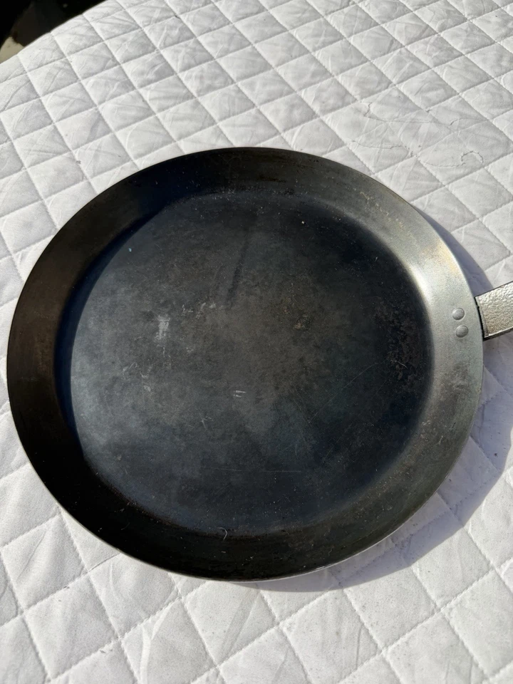 de Buyer 碳钢平底锅 法国制造 - 9.5 英寸煎锅 炎煎煎煎蛋卷绉 — 第 3/4 张图片