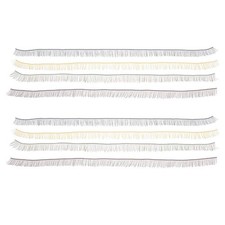 8Pcs Decorative Nylon Doll Eyelash Strips Assorted Color for DIY Use