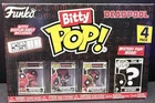 Funko Bitty Pop Deadpool 4 Pack  Dinopool Barista Deadpool Mystery Bitty Marvel