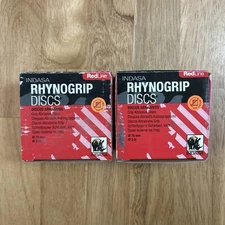 Indasa 3" hook loop Rhinogrip DA Sanding Discs 2 Box of 50 P 1000 P180 395042