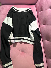 Abercrombie & Fitch Womens Medium Black/White...