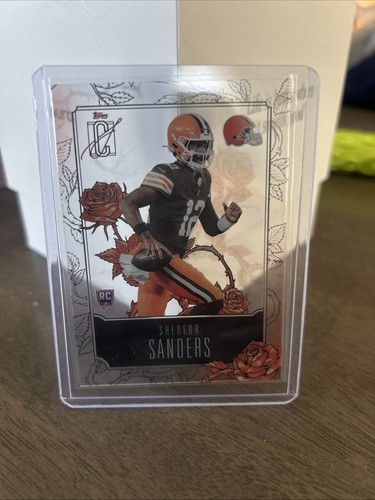 2025 Topps Signature Shedeur Sanders Base (RAW)
