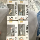 Funko Pop! Movies Penguins of Madagascar 4-Pack Vinyl Figures #161-164