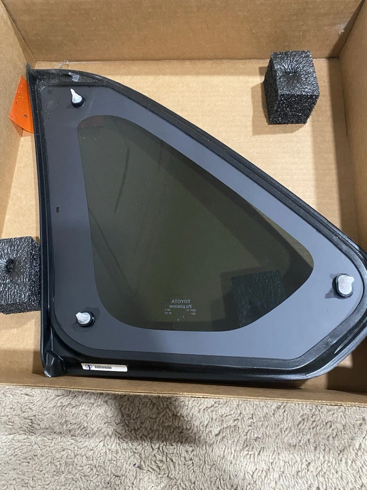 627100R090 右侧 25 美分玻璃 19-25 丰田 RAV4 原始设备制造商 全新 — 第 3/4 张图片