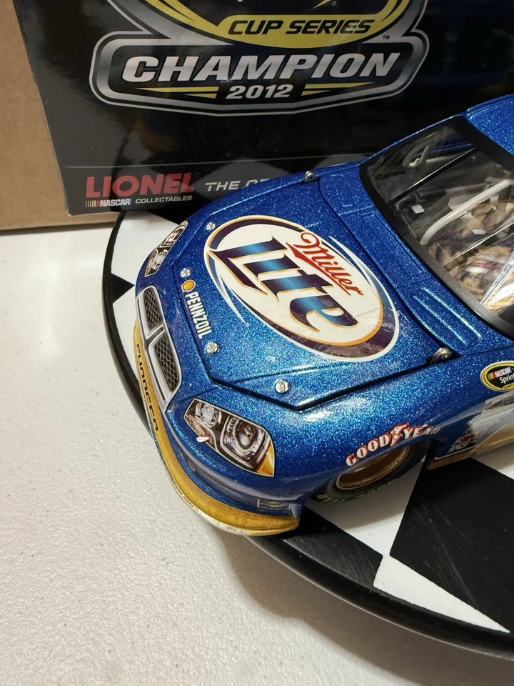 Brad Keselowski #2 Miller Lite Sprint Cup Champion 2012 1/24 Nascar Diecast - Image 3 of 4