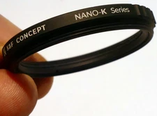 K&F Concept 39mm Nano-K HMC Lens Filter clear protection UV