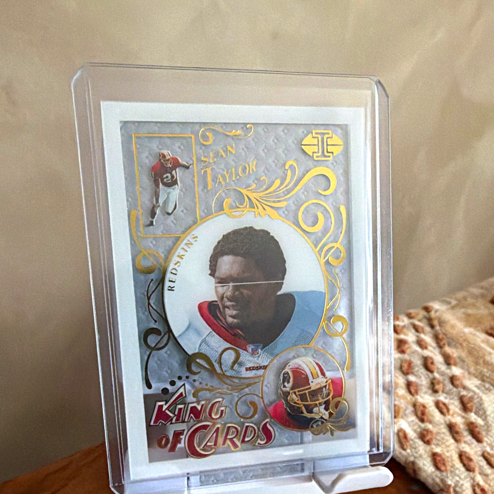 Panini Illusions 2021 Sean Taylor King of Cards Insert #KC-20 Redskins
