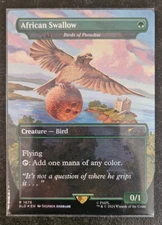 African European Swallow - Birds of Paradise Secret Lair Drop Foil *Near Mint*