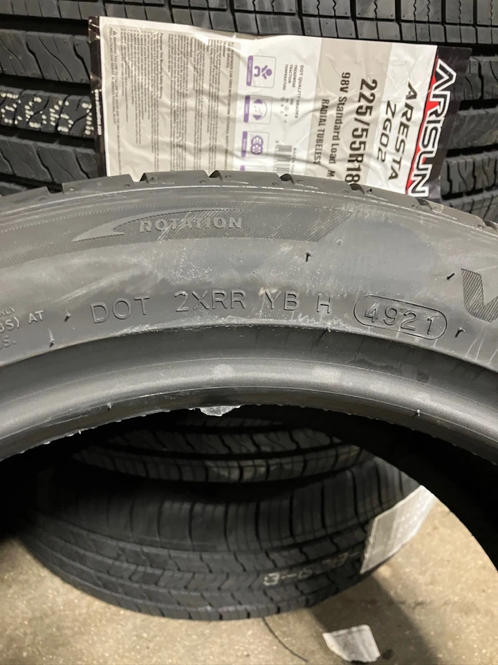 4 Take Off 225 45 17 Hankook Ventus V12 Evo2 Tires - Image 4 of 4