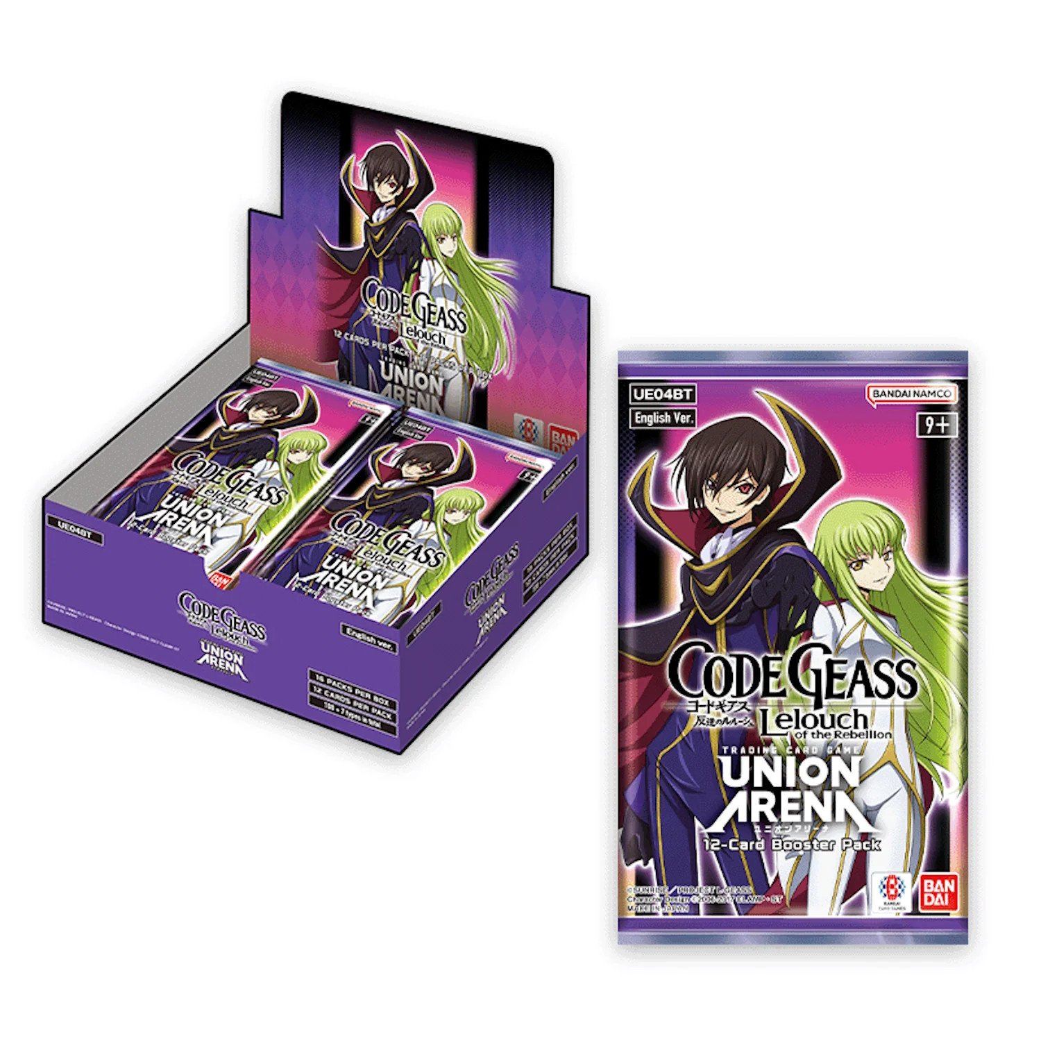Union Arena TCG: Бустерная коробка Code Geass Lelouch of the Rebellion 1st Edition [UE