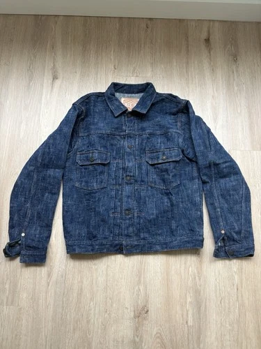 Studio D’Artisan Type 2 Twin Indigo Selvedge Denim Jacket Made in Japan - product listing photo