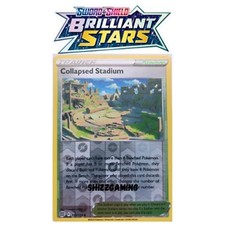 Collapsed Stadium 137/172 - Uncommon Reverse Holo Pokémon Cards Brilliant Stars