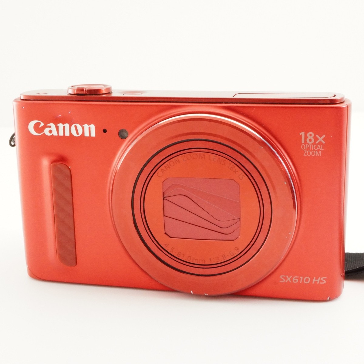 Canon PowerShot SX610 HS Red With 4GB SDHC Card Digital Camera