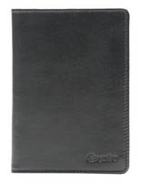 Esquire New Silk Passport Case Ausweisetui Black Schwarz Neu