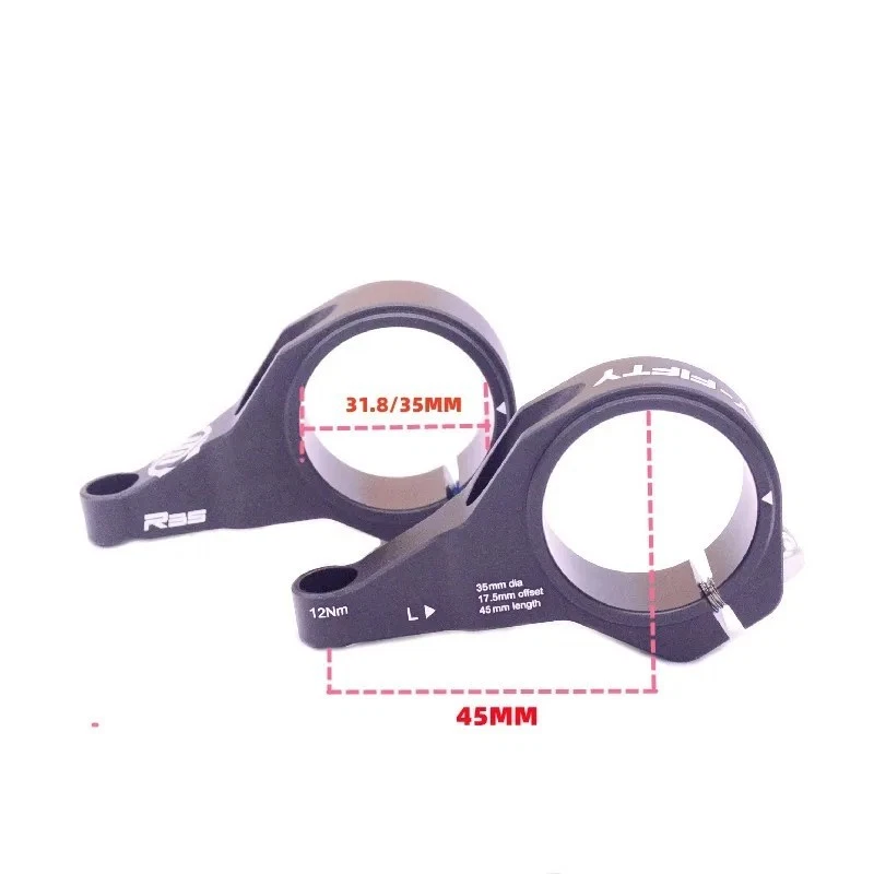 FIFTY-FIFTY Direct Mount Mountain Bike Stem, Fit for 31.8/35mm Handlebar Clamp - Image 4 of 4