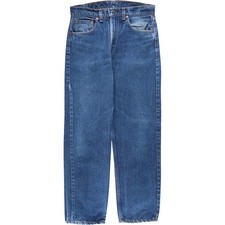 Vintage 80'S-90'S Levi's 505-0217 Tapered Denim Pants Made in USA Men's Size W30