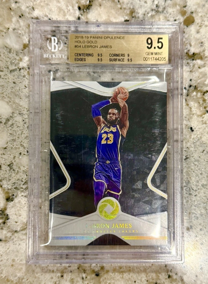 LeBron James Beckett Grading Services (BGS) 9.5 Graded Basketball