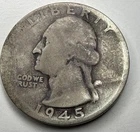 1945 S Washington Quarter R8