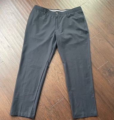 Under Armour Golf Pants 40x30 Black Preformance Sretch NWOT