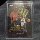 2025-26 Topps Chrome Instinct Gold Refractors #INS6 Tyrese Maxey 76ERS # /50