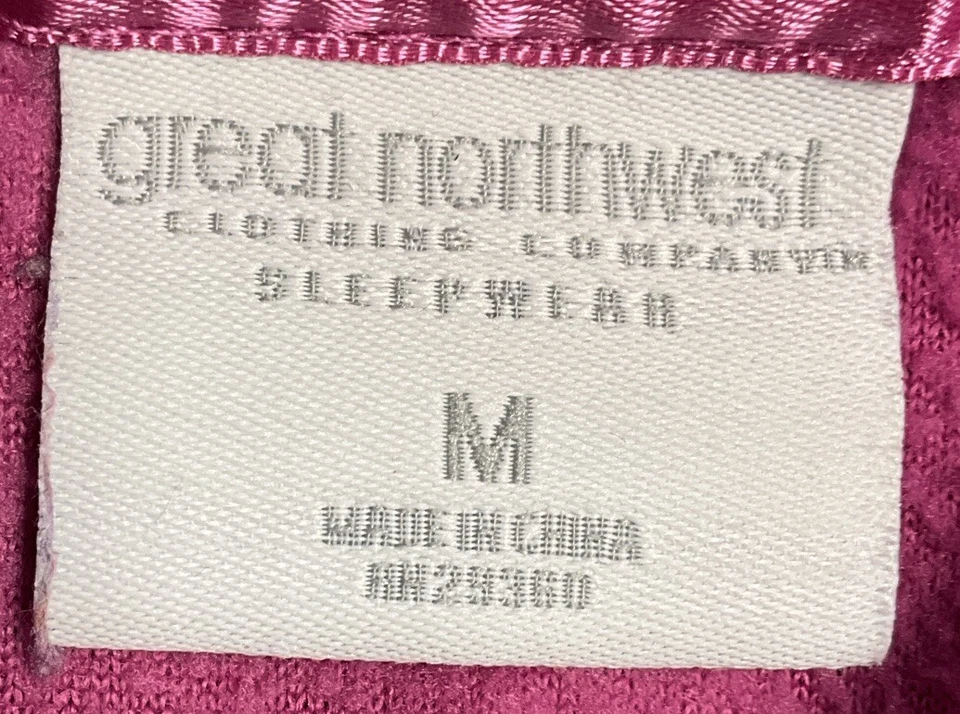 Top para dormir Great Northwest manga larga cuello en V mediano para mujer.   9520 Foto 3 de 3