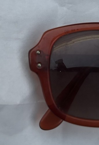 ROMCO 4 1/2-5 3/4 R.O. 52-20 BRILLE BRAUN ECKIG (NUR GESTELL) VINTAGE - Bild 2 von 5