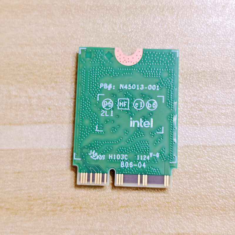 Intel BE201 WiFi7 WLAN card 5.4BT Bluetooth cnvio3 interface For win10 ...