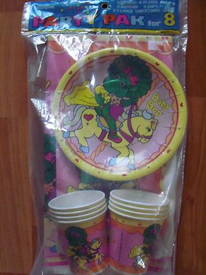 Baby Bop Birthday Party Supplies 1993 Party Pack  NOS