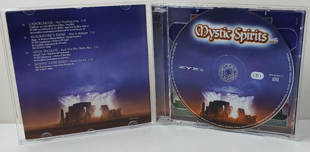 Mystic Spirits Vol. 5 (Various Artosts) CD, 2002, ZYX Music