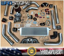 for 89-98 240SX S13 S14 SR20DET Sentra SE-R.63 Turbo Kit Manifold Intercooler CH