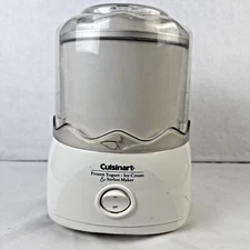 CUISINART  FROZEN YOGURT, ICE CREAM & SORBET MAKER, 1.5 QUART Dessert maker
