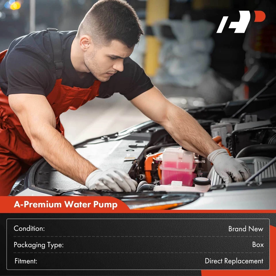 Engine Water Pump for Nissan Pathfinder 87-88 D21 86-89 Datsun 510 78-81 610 720 - Image 2 of 4