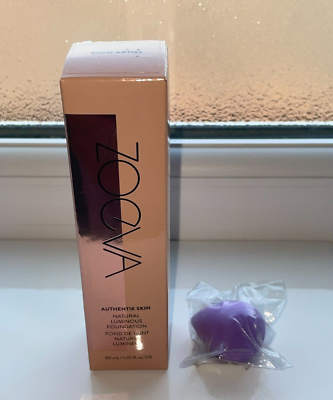 ZOEVA Authentik Skin Natural Luminous Foundation 30ml 04W Artist