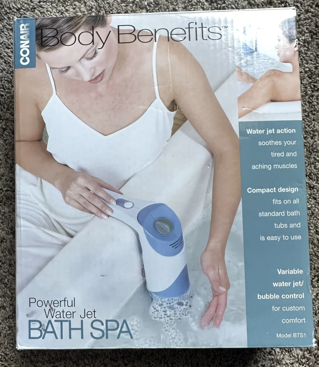 Conair Body Benefits Water Jet Bath Spa Model BTS1SED New, 45 OFF