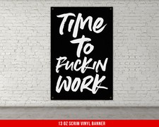 Motivational Quote Wall Art - Home Gym Decor