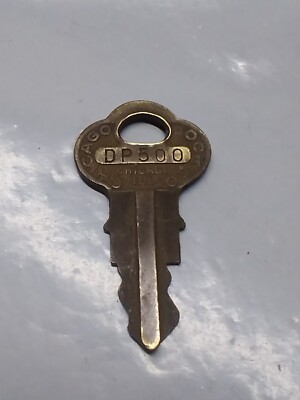 Chicago Lock Brass Key DP500 DP 500 original for Coin Operated Vending ...