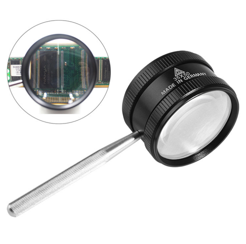 1PC Portable Handheld 35X Magnifier Magnifying Glass for Jewelry Identification - Afbeelding 2 van 5