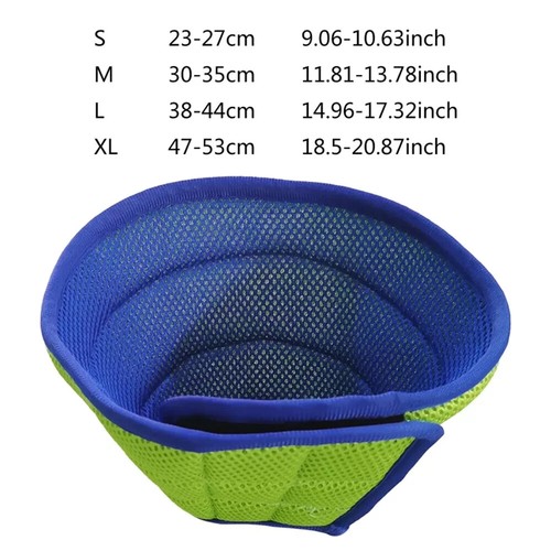 Pet Dog Cat Adjustable Elizabethan Collar Soft E Collar Cone Healing Recovery AU - Picture 6 of 22