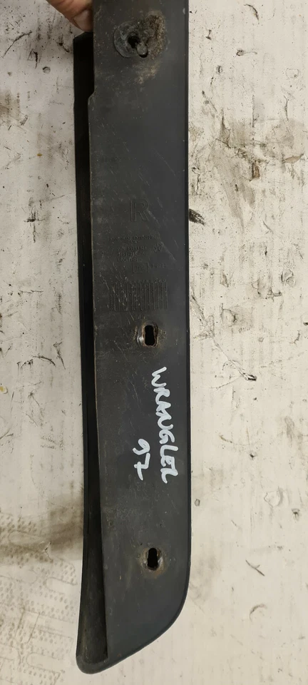 1997-06 JEEP WRANGLER TJ Right Passenger Fender Flare Extension 55254928 - Image 3 of 4